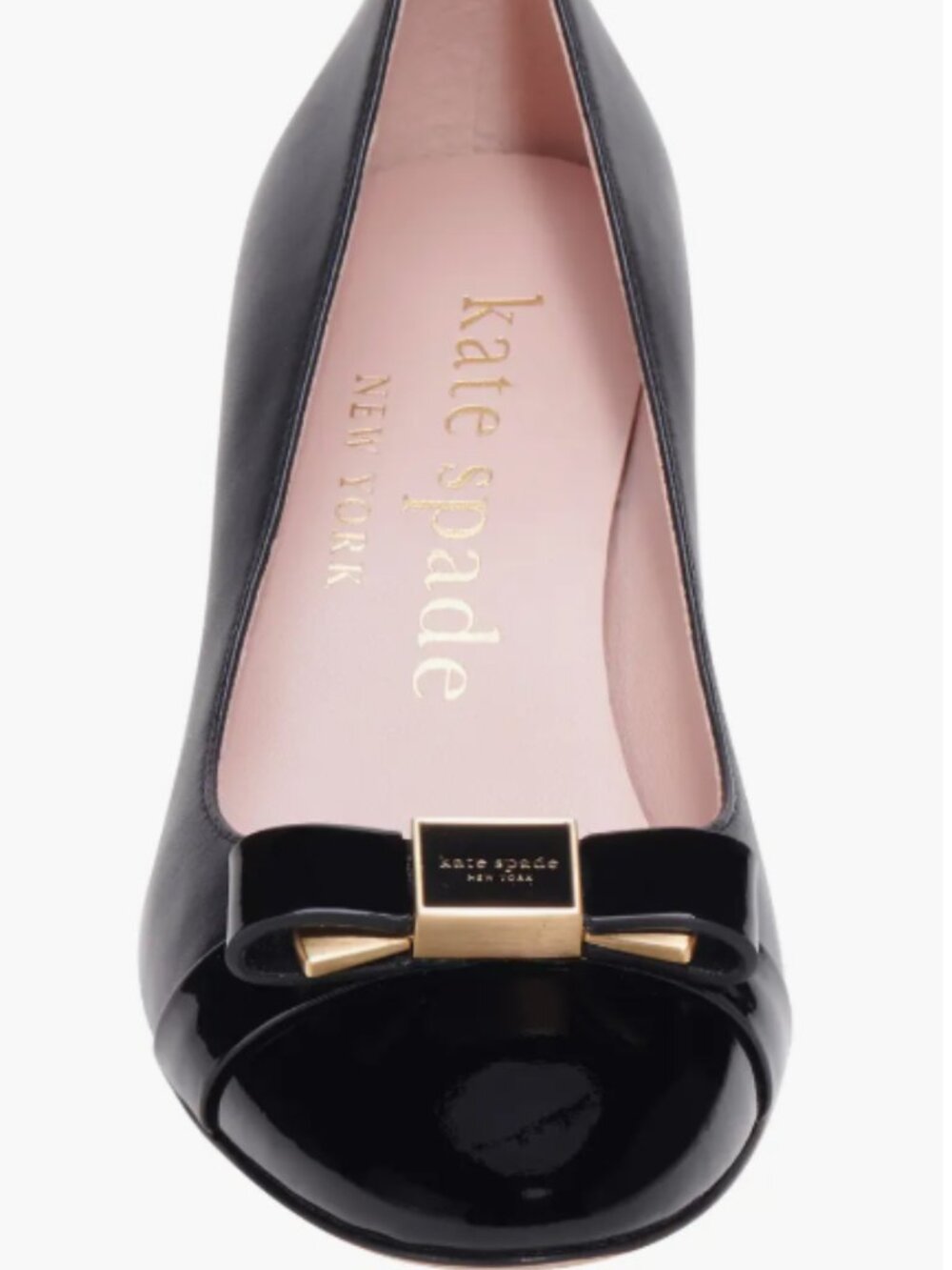 Kate Spade New York Women's Bowdie Slip-On Embellished Pumps Black Size 7.5 - Picture 4 of 8